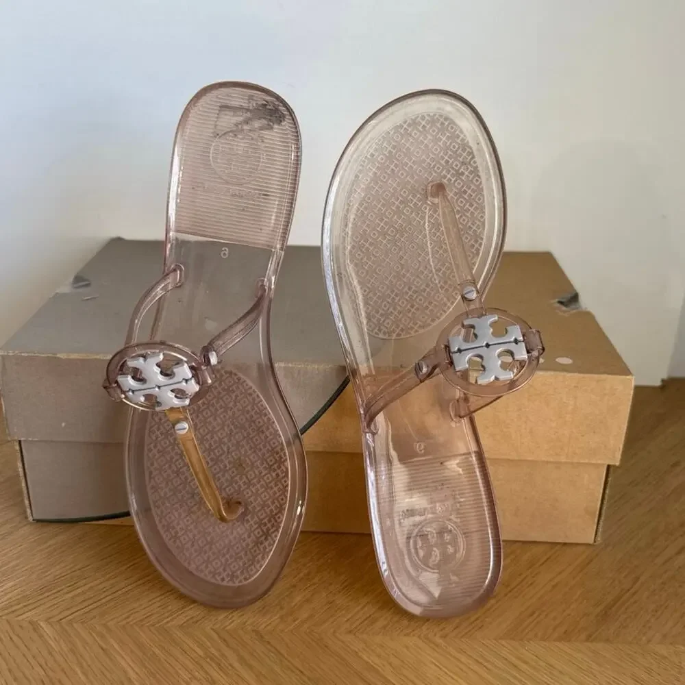 Tory Burch Mini Miller Women Slip On Sandals- SZ 9